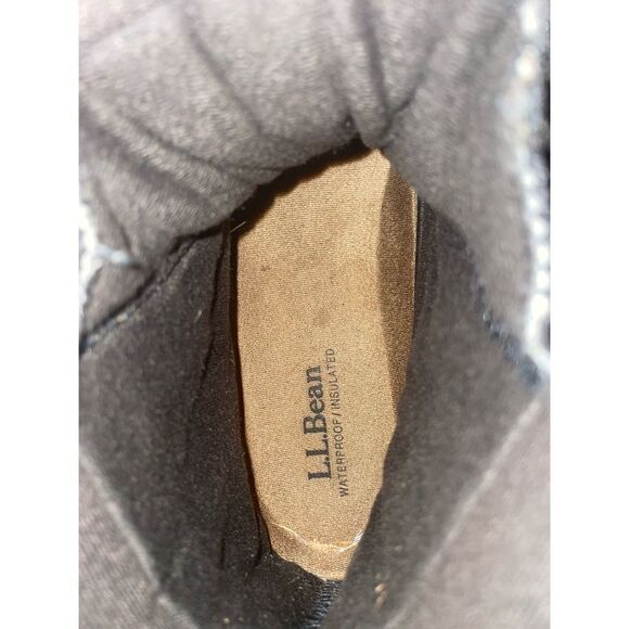 LL Bean Primaloft 200 Gram WP Tek 2.5 Hiking Boots Men’s Size 8W 296512 - Picture 6 of 8